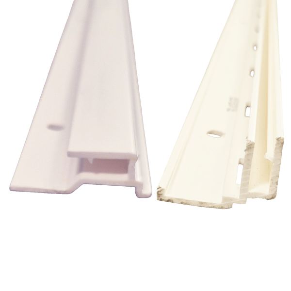 Kunststoffprofil weiß