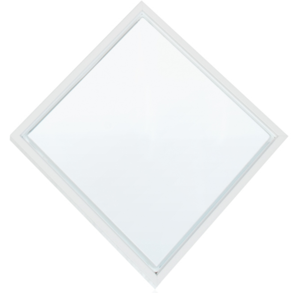 Farbmusterrahmen, ALU 26 x 26 cm inkl. Farbmuster, nicht eingespannt