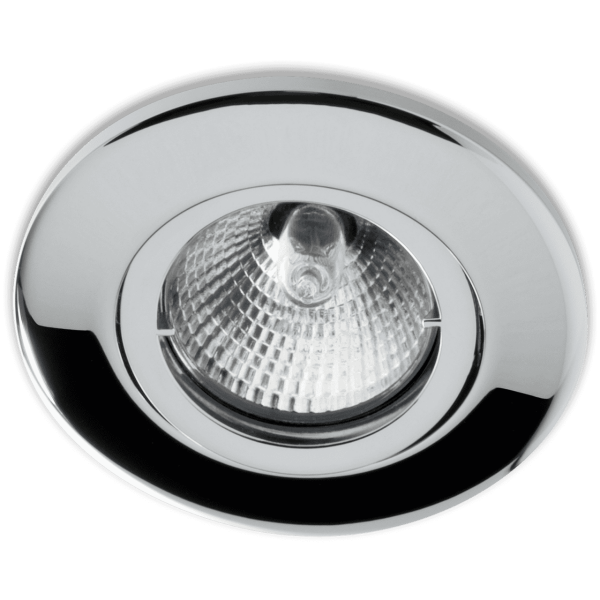 CILING-Line Einbaustrahler schwenkbar 20° Chrom Rund