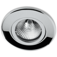 CILING-Line Einbaustrahler schwenkbar 20&deg; Chrom Rund