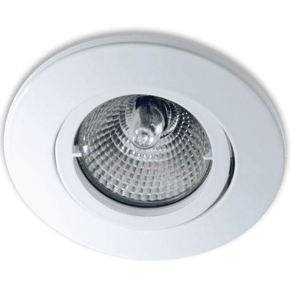 CILING-Line Einbaustrahler schwenkbar 20° Weiß Rund