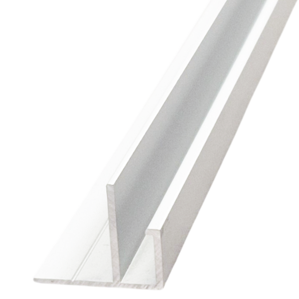 Aluminium Standard Profil Deckenprofil Weiß Pulverbeschichtet