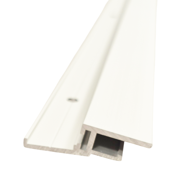 Aluminium Standard Profil Wandprofil Weiß Pulverbeschichtet